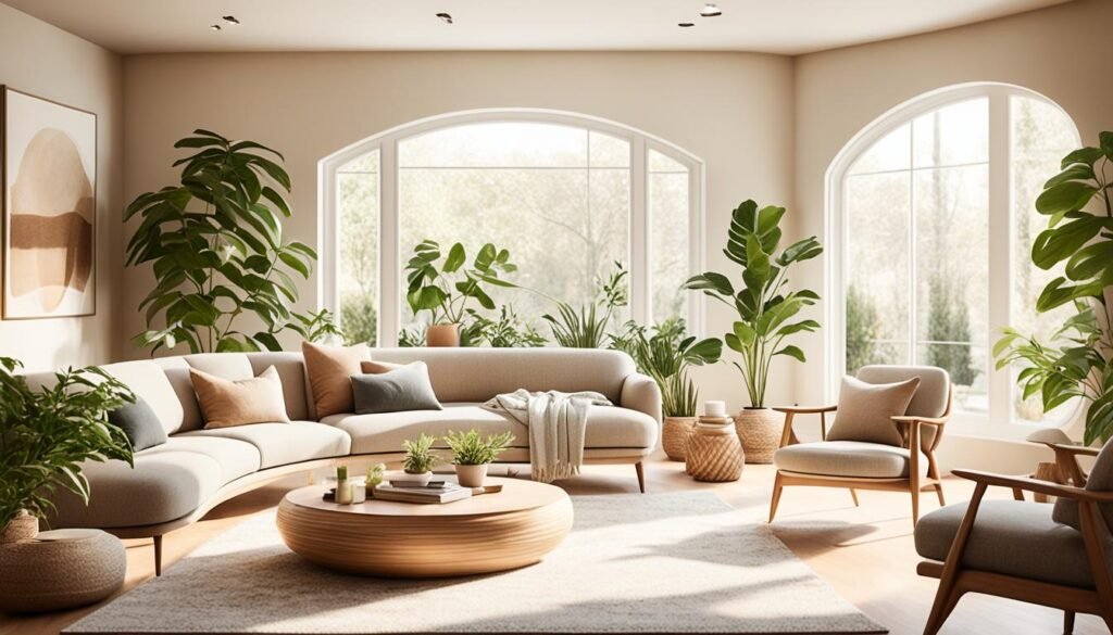 organic living room ideas